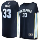 canotta Uomo basket Memphis Grizzlies Marina Marc Gasol 33 Icon Edition