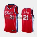 canotta Uomo basket Philadelphia 76ers Rosso Joel Embiid 21 2020-21 Statement
