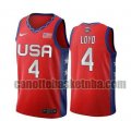 canotta Uomo basket USA 2020 Rosso Jewell Loyd 4 USA Olimpicos 2020
