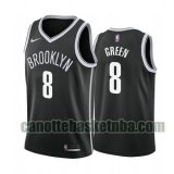 Maglia Uomo basket Brooklyn Nets Nero Jeff Green 8 2020-21 Icona