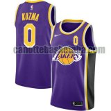 Maglia Uomo basket Los Angeles Lakers Porpora Kyle Kuzma 0 2020-2021 City Edition