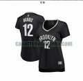canotta Donna basket Brooklyn Nets Nero Joe Harris 12 icon edition