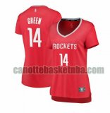 canotta Donna basket Houston Rockets Rosso Gerald Green 14 icon edition