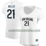 canotta Donna basket New Orleans Pelicans Bianco Darius Miller 21 association edition
