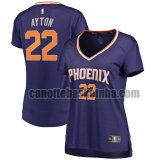 canotta Donna basket Phoenix Suns Porpora Deandre Ayton 22 icon edition