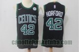 canotta Uomo basket Boston Celtics Nero Al Horford 42 Pallacanestro cucita