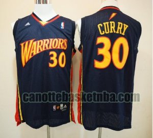 canotta Uomo basket Golden State Warriors Blu Stephen Curry 30 Pallacanestro a buon mercato