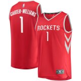 canotta Uomo basket Houston Rockets Rosso Michael Carter-Williams 1 Icon Edition
