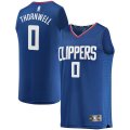 canotta Uomo basket Los Angeles Clippers Blu Sindarius Thornwell 0 Icon Edition