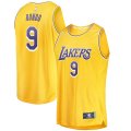 canotta Uomo basket Los Angeles Lakers Giallo Rajon Rondo 9 Icon Edition