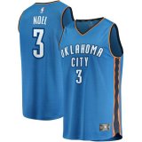 canotta Uomo basket Oklahoma City Thunder Blu Nerlens Noel 3 Icon Edition