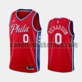 canotta Uomo basket Philadelphia 76ers Rosso Josh Richardson 0 2020-21 Statement