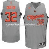 canotte nba blake griffin #32 los angeles clippers grigio