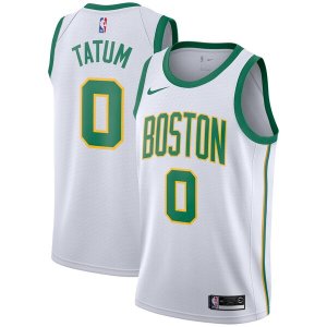 maglia NBA Jayson Tatum 0 2019 boston celtics bianca
