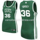 canotta basket donna boston celtics marcus smart #36 verde