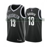 Maglia Uomo basket Brooklyn Nets Nero James Harden 13 2020-21 Icona