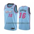 Maglia Uomo basket Miami Heat Blu James Johnson 16 Dichiarazione stagione 2020-21
