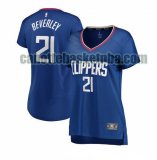 canotta Donna basket Los Angeles Clippers Blu Patrick Beverley 21 icon edition