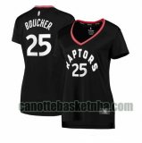 canotta Donna basket Toronto Raptors Nero Chris Boucher 25 Dichiarazione Edition