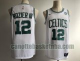 canotta Uomo basket Boston Celtics Bianco Terry Rozier 12 Pallacanestro