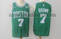 canotta Uomo basket Boston Celtics Verde Jaylen Brown 7 Pallacanestro