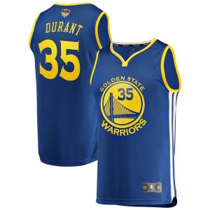 canotta Uomo basket Golden State Warriors Blu Kevin Durant 35 Icon Edition