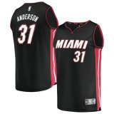 canotta Uomo basket Miami Heat Nero Ryan Anderson 31 Icon Edition