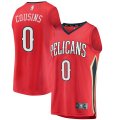 canotta Uomo basket New Orleans Pelicans Rosso DeMarcus Cousins 0 Dichiarazione Edition