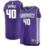 canotta Uomo basket Sacramento Kings Porpora Harrison Barnes 40 Icon Edition