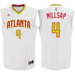 maglia NBA Paul Millsap 4 atlanta hawks 2016-2017 bianco