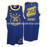 maglia kevin durant 35 golden state warriors the city blu