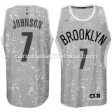 canotta nba joe johnson #7 brooklyn nets lights grigio