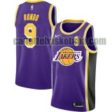 Maglia Uomo basket Los Angeles Lakers Porpora Rajon Rondo 9 2021 City Edition
