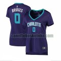 canotta Donna basket Charlotte Hornets Porpora Miles Bridges 0 Dichiarazione Edition
