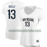 canotta Donna basket New Orleans Pelicans Bianco Cheick Diallo 13 association edition