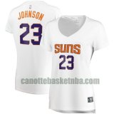 canotta Donna basket Phoenix Suns Bianco Cameron Johnson 23 association edition