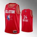 canotta Uomo basket All Star 2020 Rosso Kobe Bryant 24