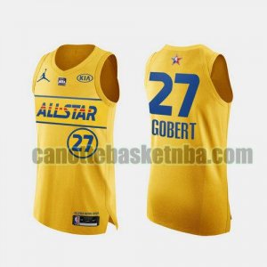 canotta Uomo basket All Star gold Rudy Gobert 27 2021