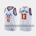 canotta Uomo basket Denver Nuggets Bianco R.J. Hampton 13 2020-21 Earned Edition