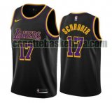 canotta Uomo basket Los Angeles Lakers nero Dennis Schroder 17 2020-21 Earned Edition Swingman