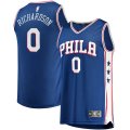 canotta Uomo basket Philadelphia 76ers Blu Josh Richardson 0 Icon Edition
