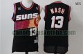 canotta Uomo basket Phoenix Suns Nero Steve John Nash 13 Pallacanestro