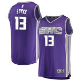 canotta Uomo basket Sacramento Kings Porpora Alec Burks 13 Icon Edition