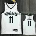 canotta poco prezzo Uomo basket Brooklyn Nets bianco IRVING 11 21-22 75° anniversario