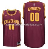 maglia cleveland cavaliers 2016 chris andersen 0 rosso