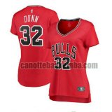 canotta Donna basket Chicago Bulls Rosso Kris Dunn 32 icon edition