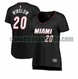 canotta Donna basket Miami Heat Nero Justise Winslow 20 icon edition