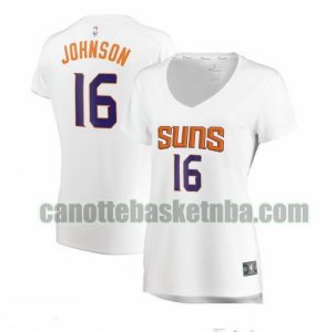 canotta Donna basket Phoenix Suns Bianco Tyler Johnson 16 association edition