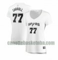 canotta Donna basket San Antonio Spurs Bianco DeMarre Carroll 77 association edition