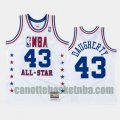 canotta Uomo basket Cleveland Cavaliers Bianco Brad Daugherty 43 All Star 1988